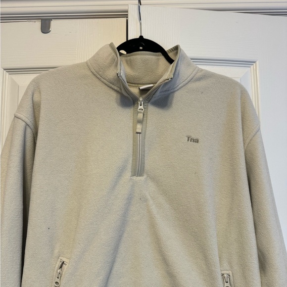 TNA Cream Zip-Up Sweater - Picture 2 of 4